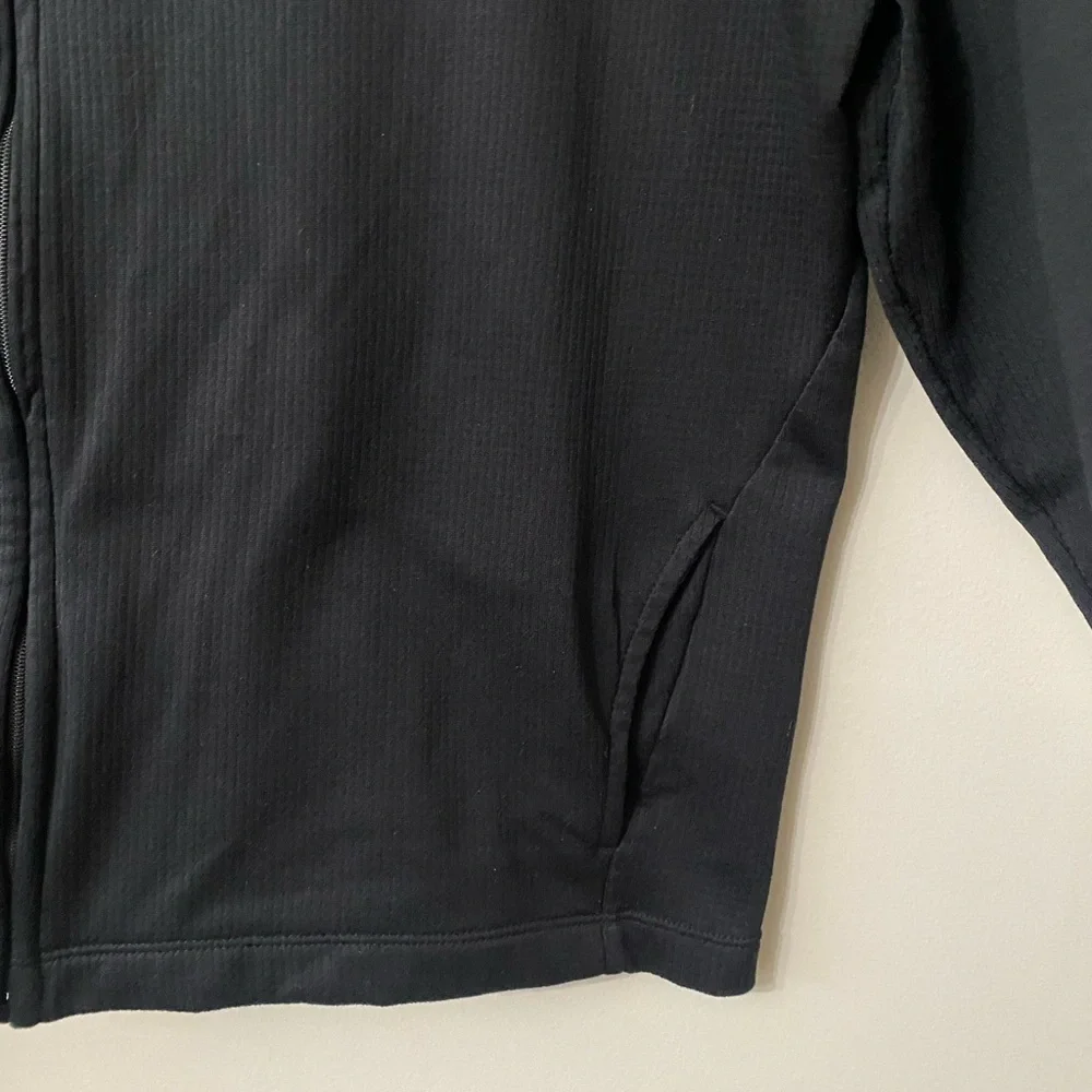 Nike Sphere Dri- Fit Black Zipper Activewear Light Jacket Cropped Hoodie